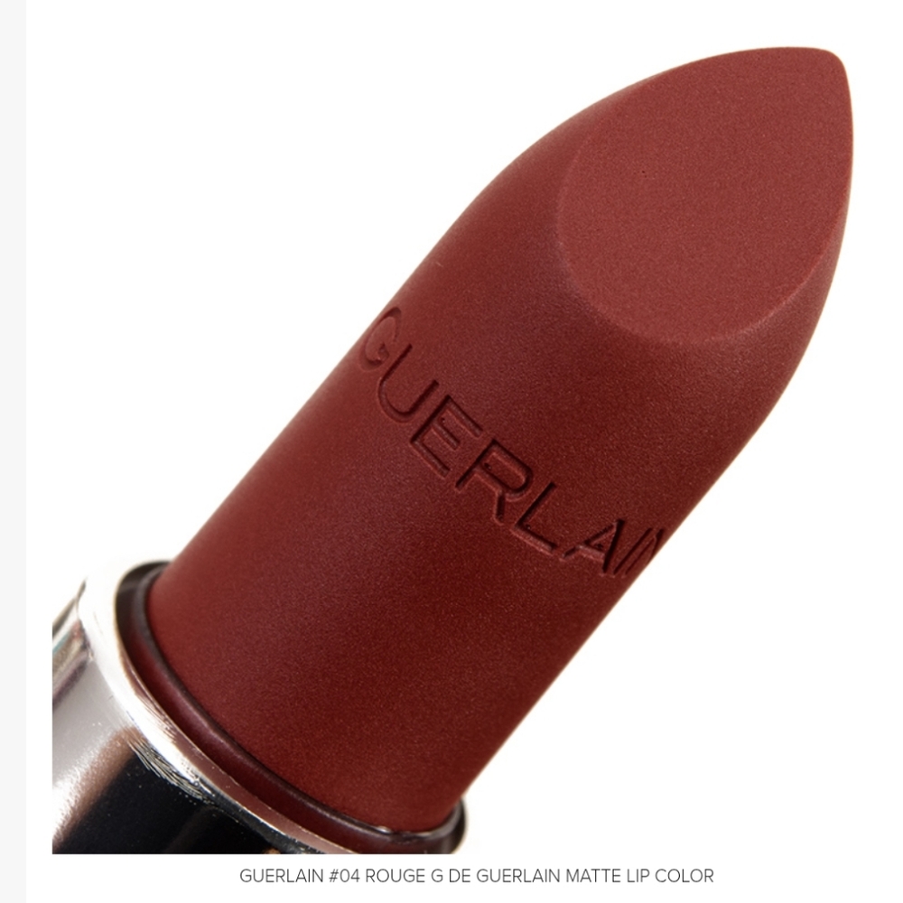 Guerlain Rouge G Matte No. 04 Lipstick in Rich Burgundy/No Cap No Box/new